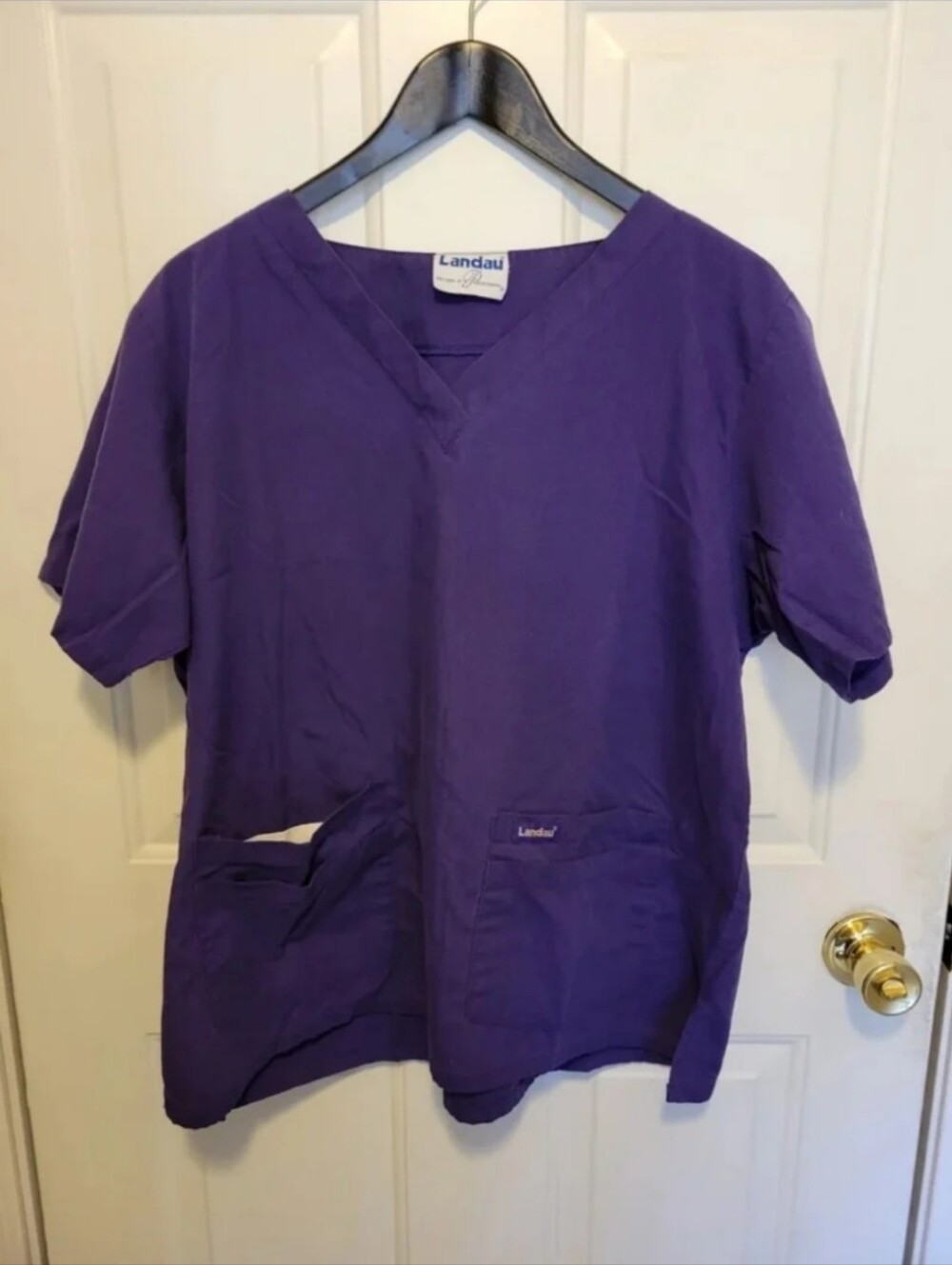 (6) Landau Scrub Tops (unknown size)